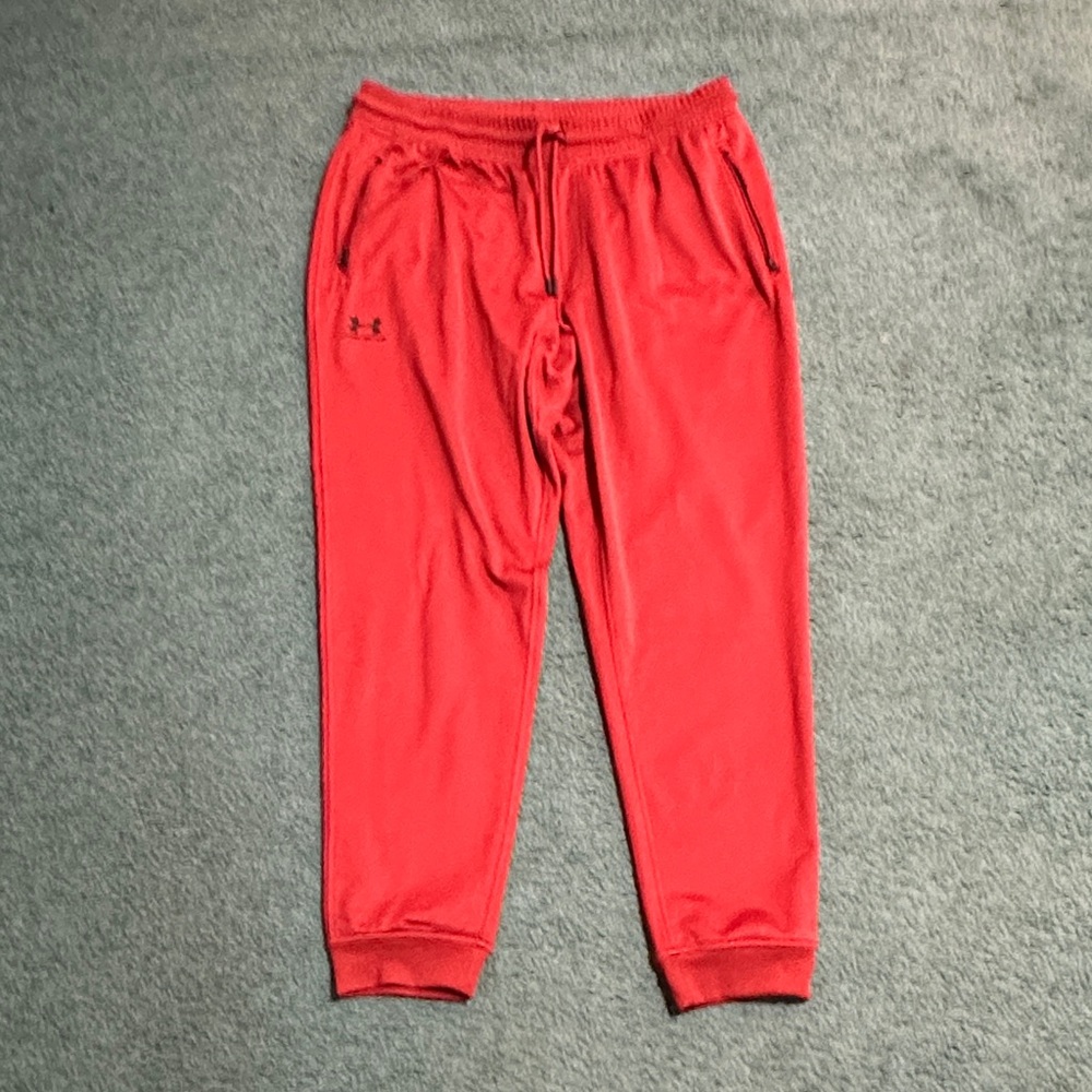 Under Armour Mens Rust Red Joggers